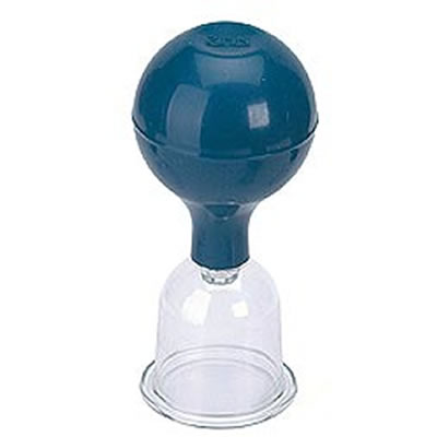 Ventosa De Pera De Goma Individual Pl�stico D: 4cm.