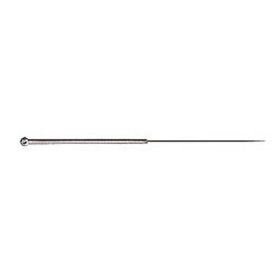 Mango Plata Con Cabeza Sin Gu�a - 0.25 X 75mm. � 32# / 3''